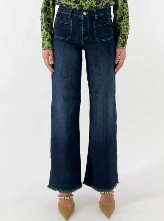 Emme Marella jeans palazzo frontale