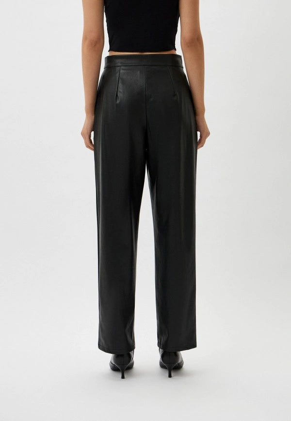 Pantaloni Catalogo Linea Emme Di Marella Ecopelle Pantaloni Neri