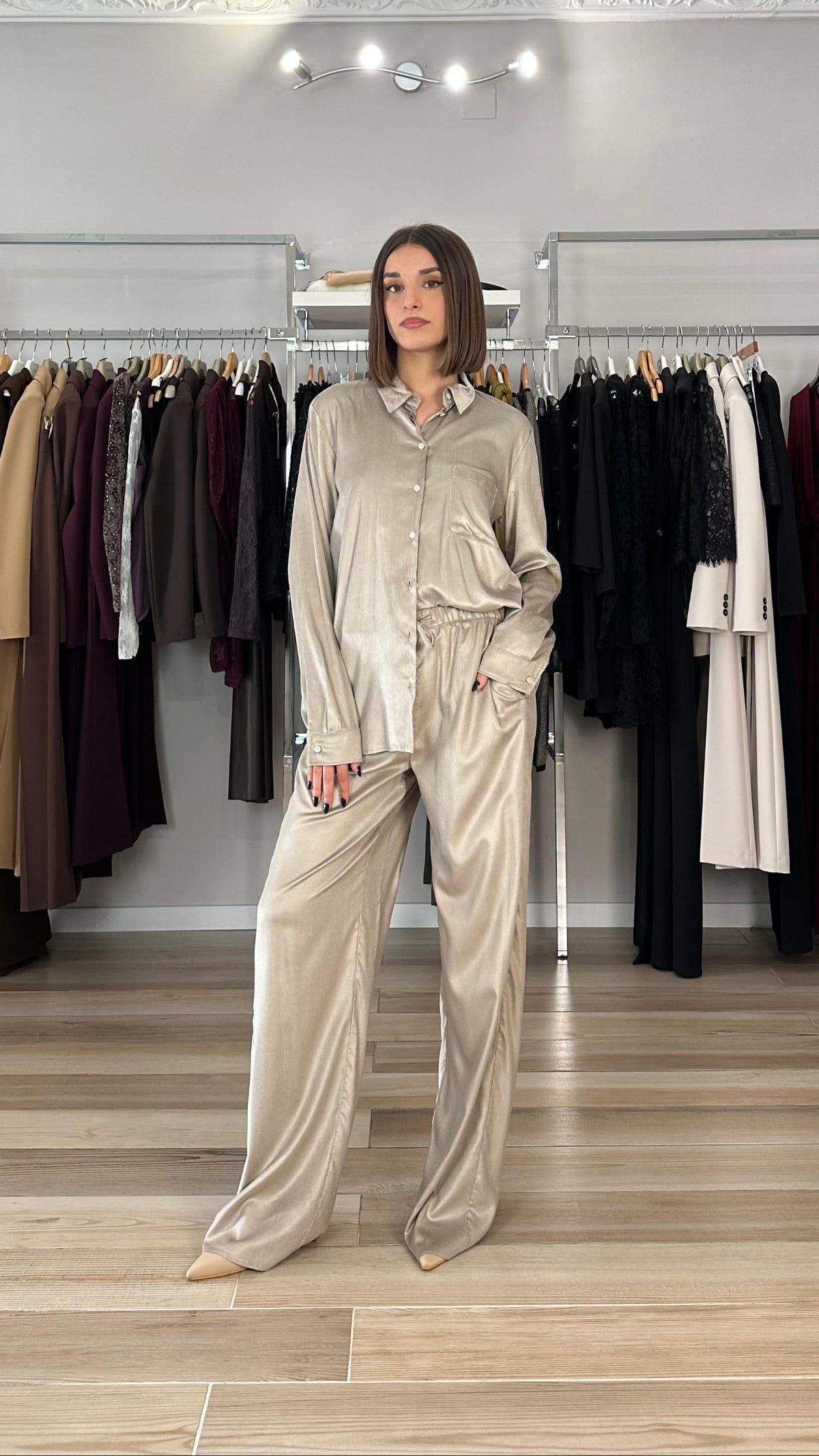 Emme Marella camicia in velluto