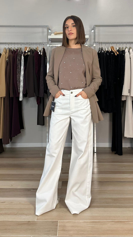 Emme Marella jeans panna frontale