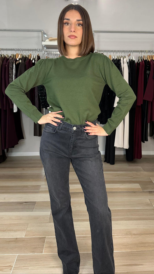 Emme Marella maglioncino verde