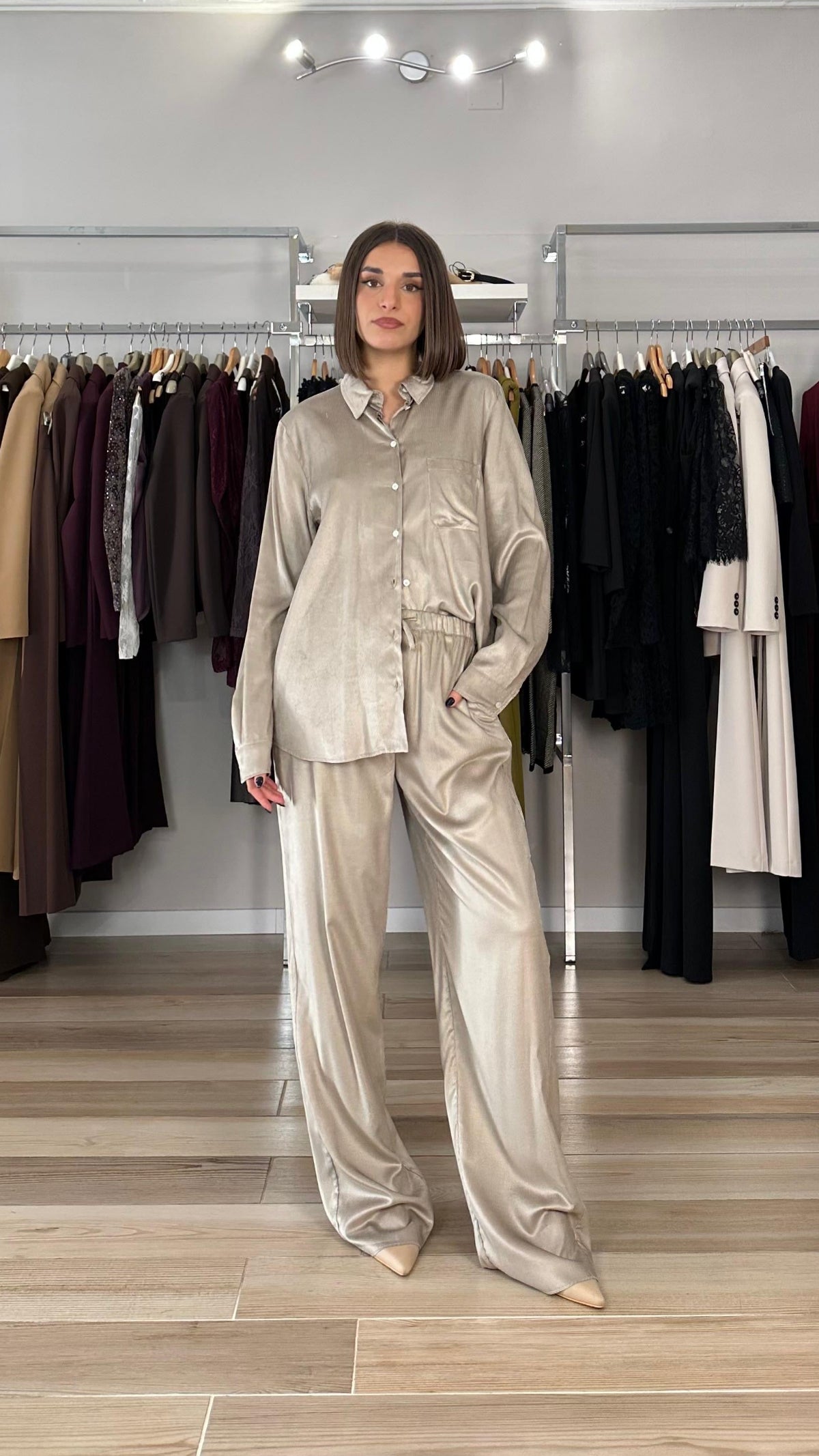 Emme Marella pantalone in velluto