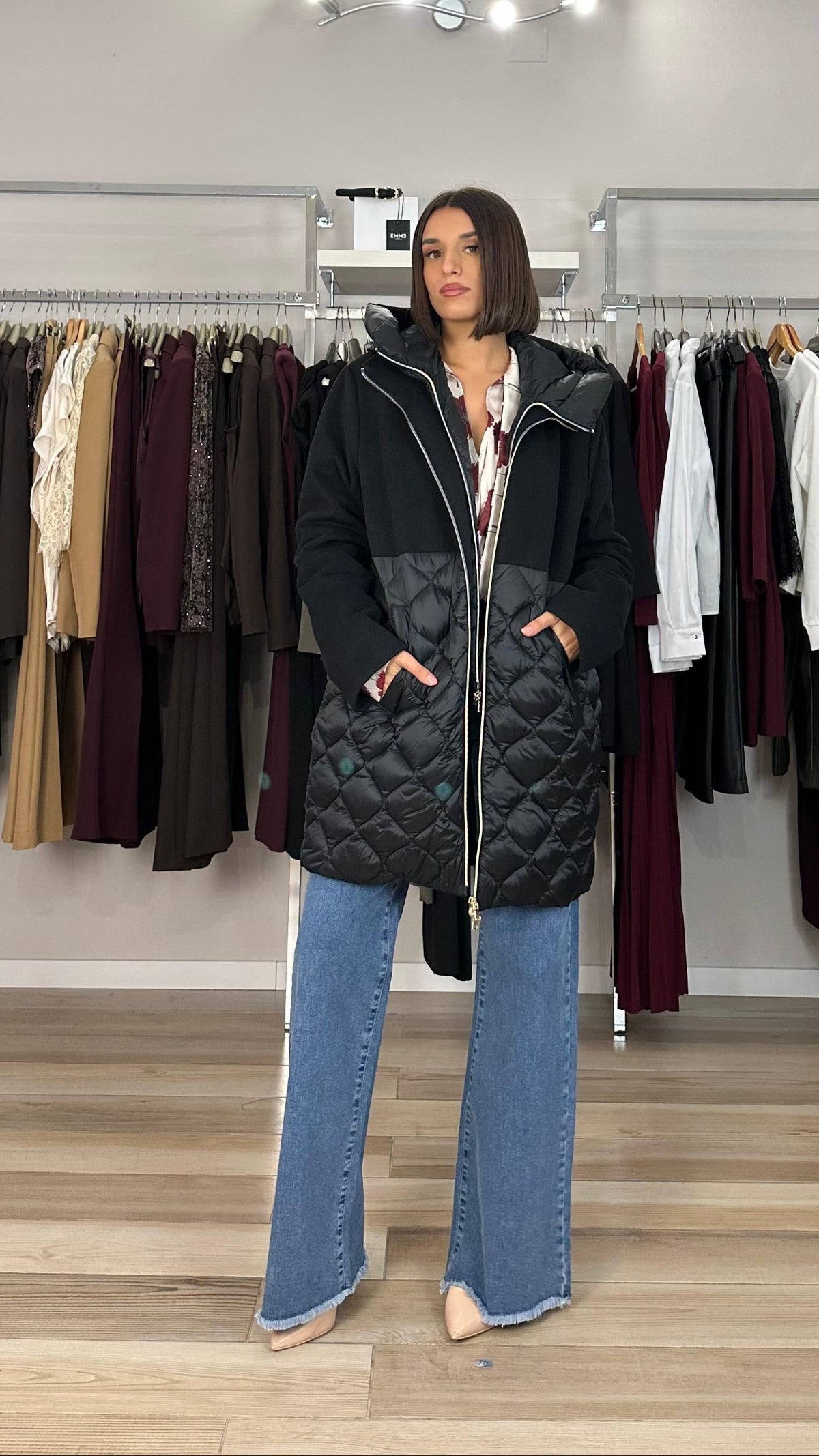 Emme Marella piumino lungo