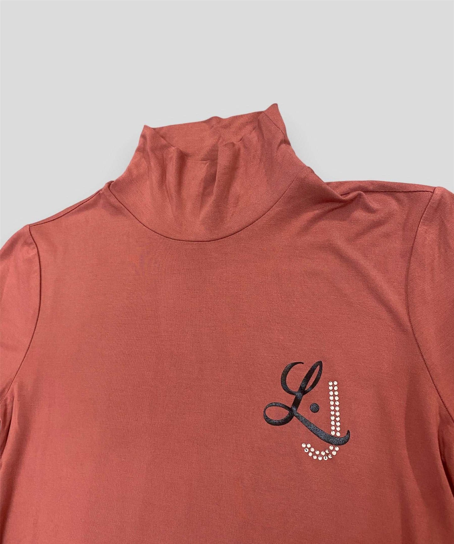 Lupetto con logo liu jo rosa - Premium MAGLIE from LIU JO - Just €65! Shop now at Amaltea