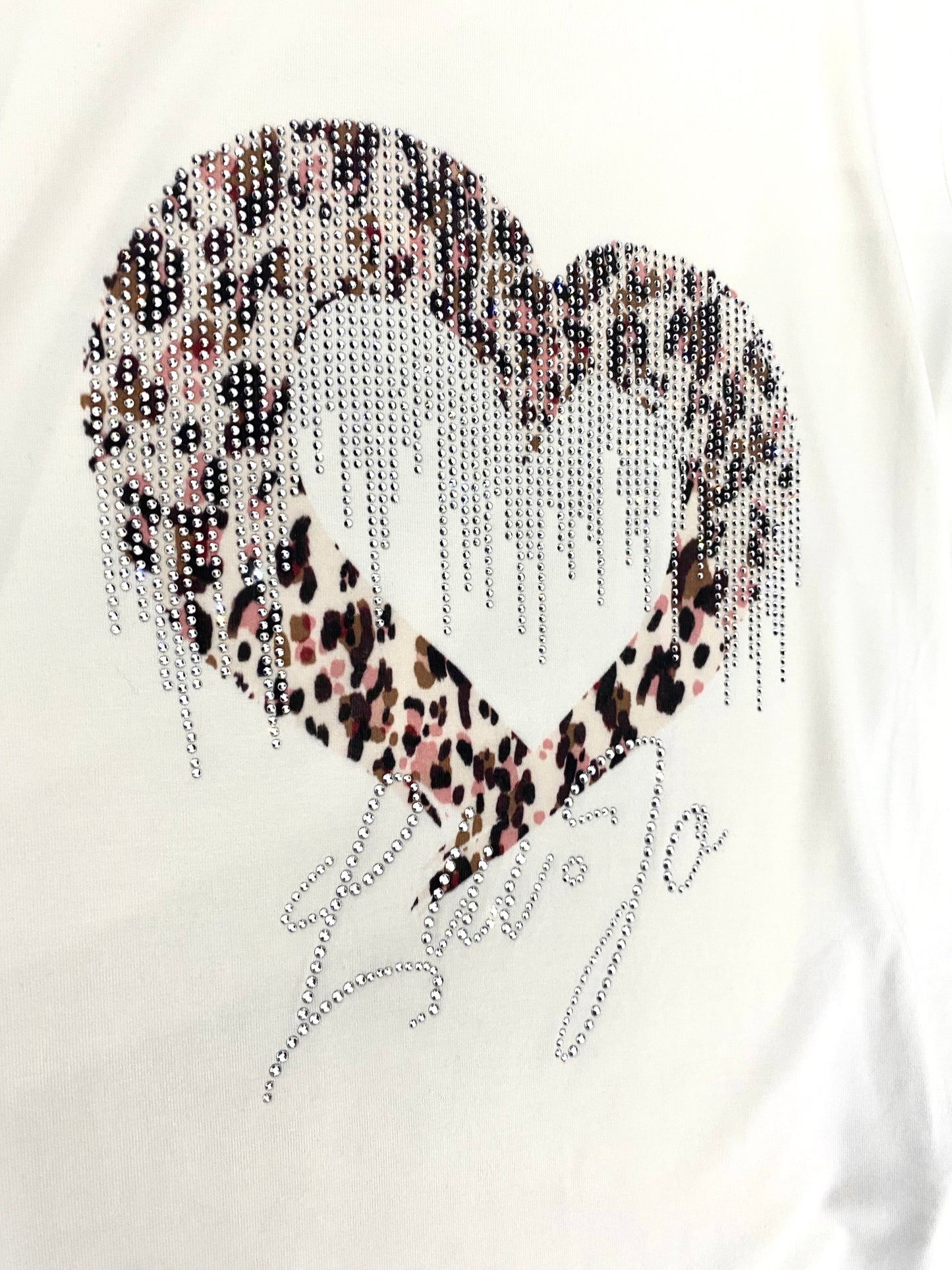 T-shirt cuore liu jo strass - Premium MAGLIE from LIU JO - Just €65! Shop now at Amaltea