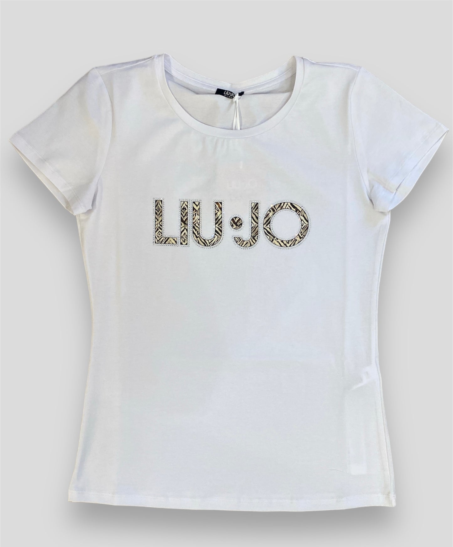 T-shirt Liu Jo logo animalier