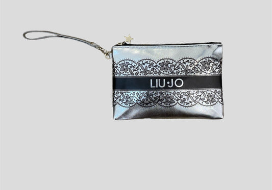 Pochette liu jo argento - Premium ACCESSORI VARI from LIU JO - Just €45! Shop now at Amaltea