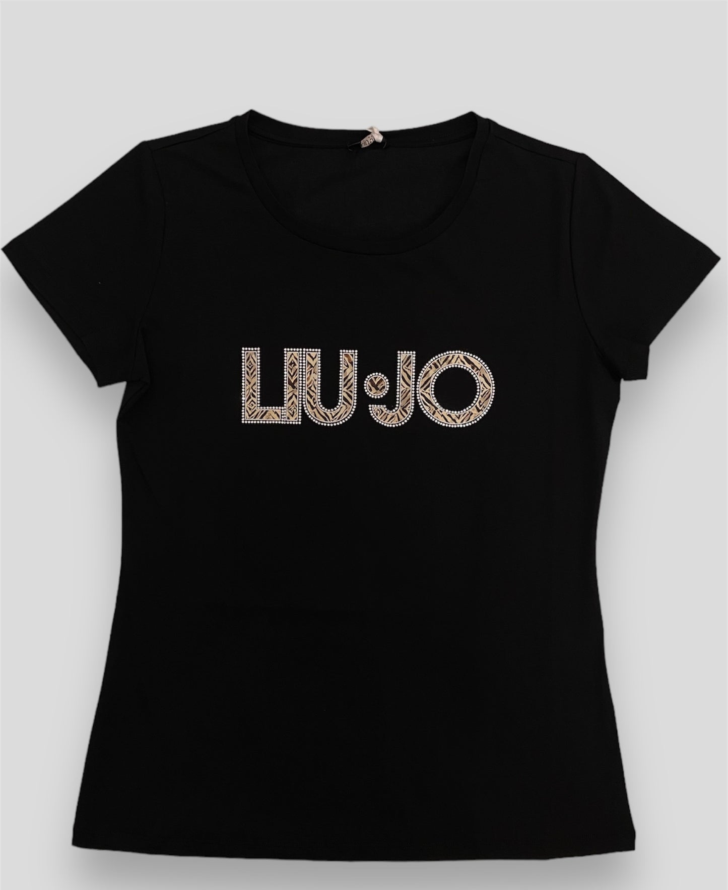 T-shirt Liu Jo logo animalier