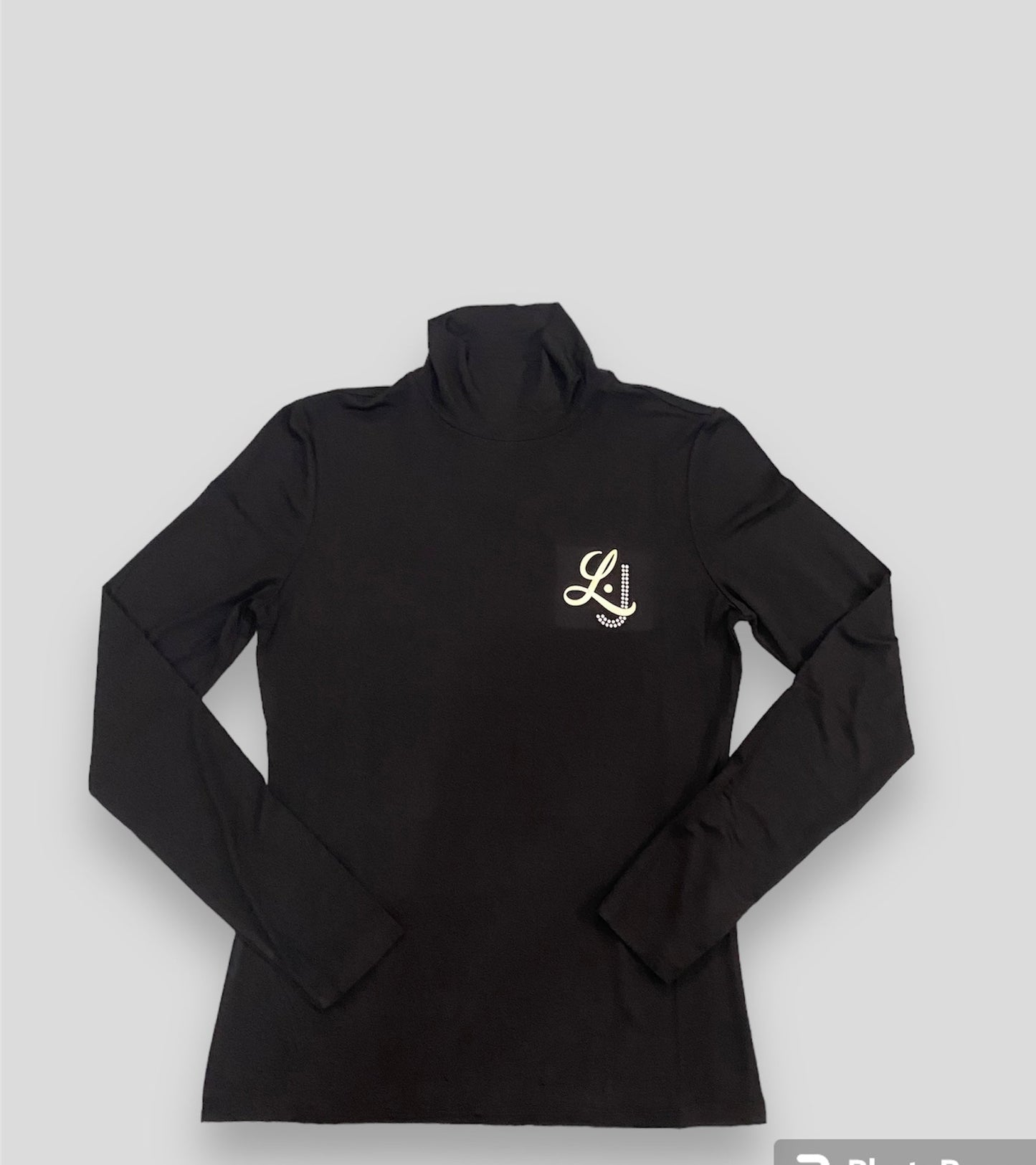 Lupetto con logo liu jo nero - Premium MAGLIE from LIU JO - Just €65! Shop now at Amaltea