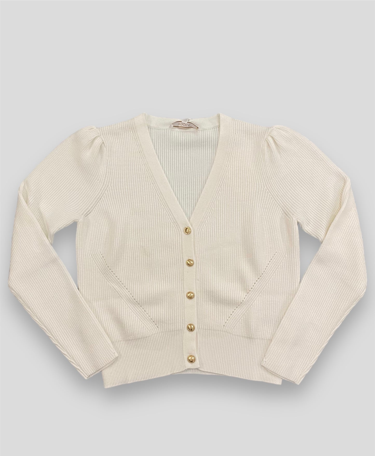 Kocca cardigan panna - Premium MAGLIE from KOCCA - Just €80! Shop now at Amaltea