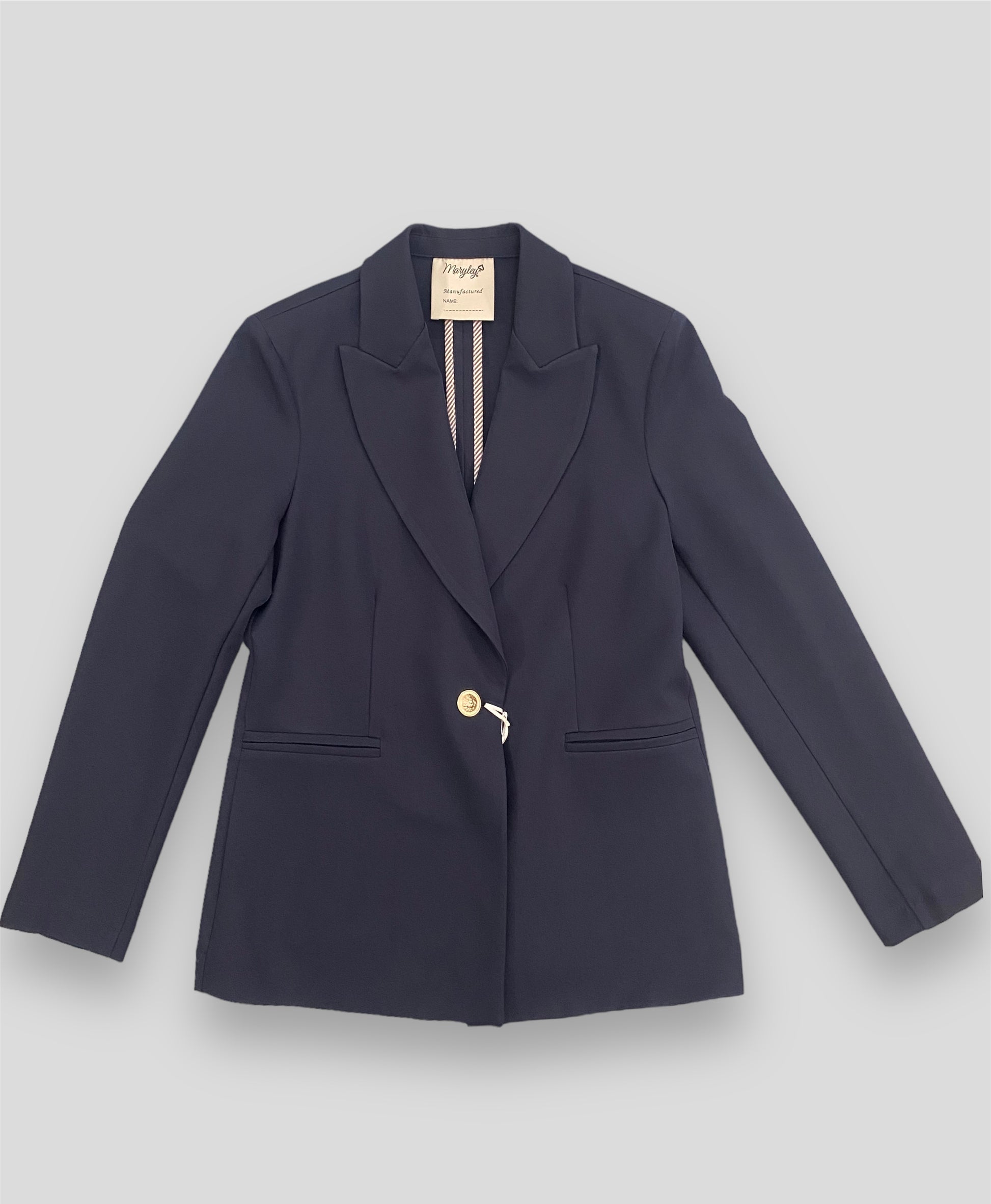 Maryley giacca monopetto blu - Premium BLAZER from MARYLEY - Just €95! Shop now at Amaltea