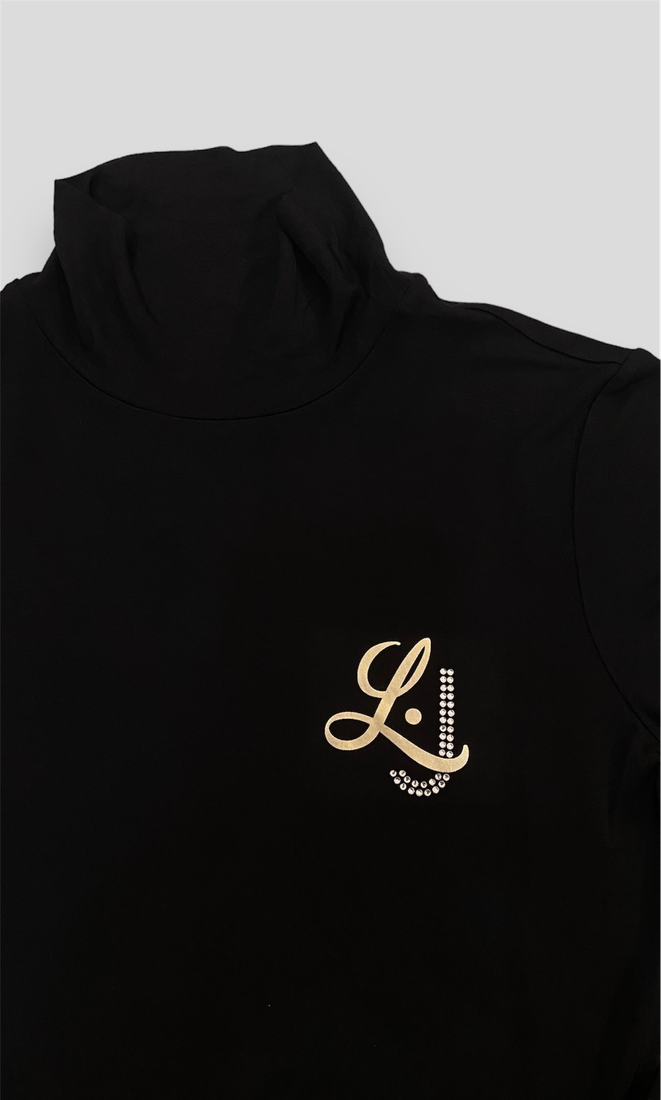 Lupetto con logo liu jo nero - Premium MAGLIE from LIU JO - Just €65! Shop now at Amaltea