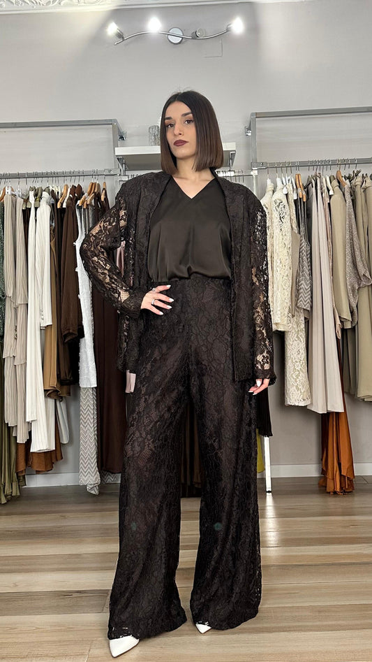 Giacca in pizzo Lokita dettaglio