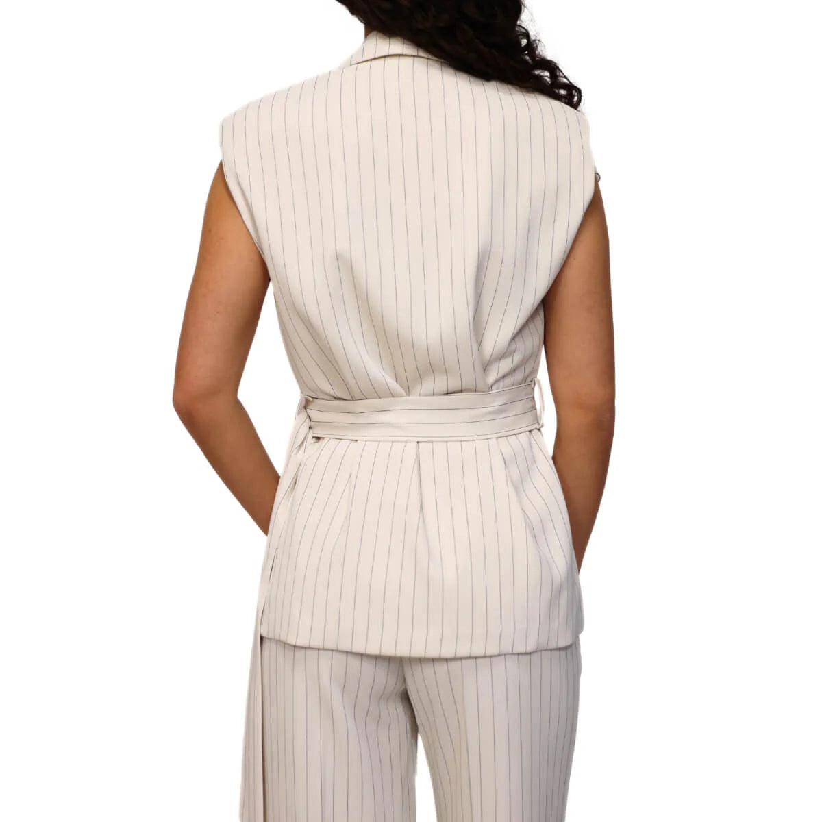 Gilet_gessato_Maryley_panna_retro