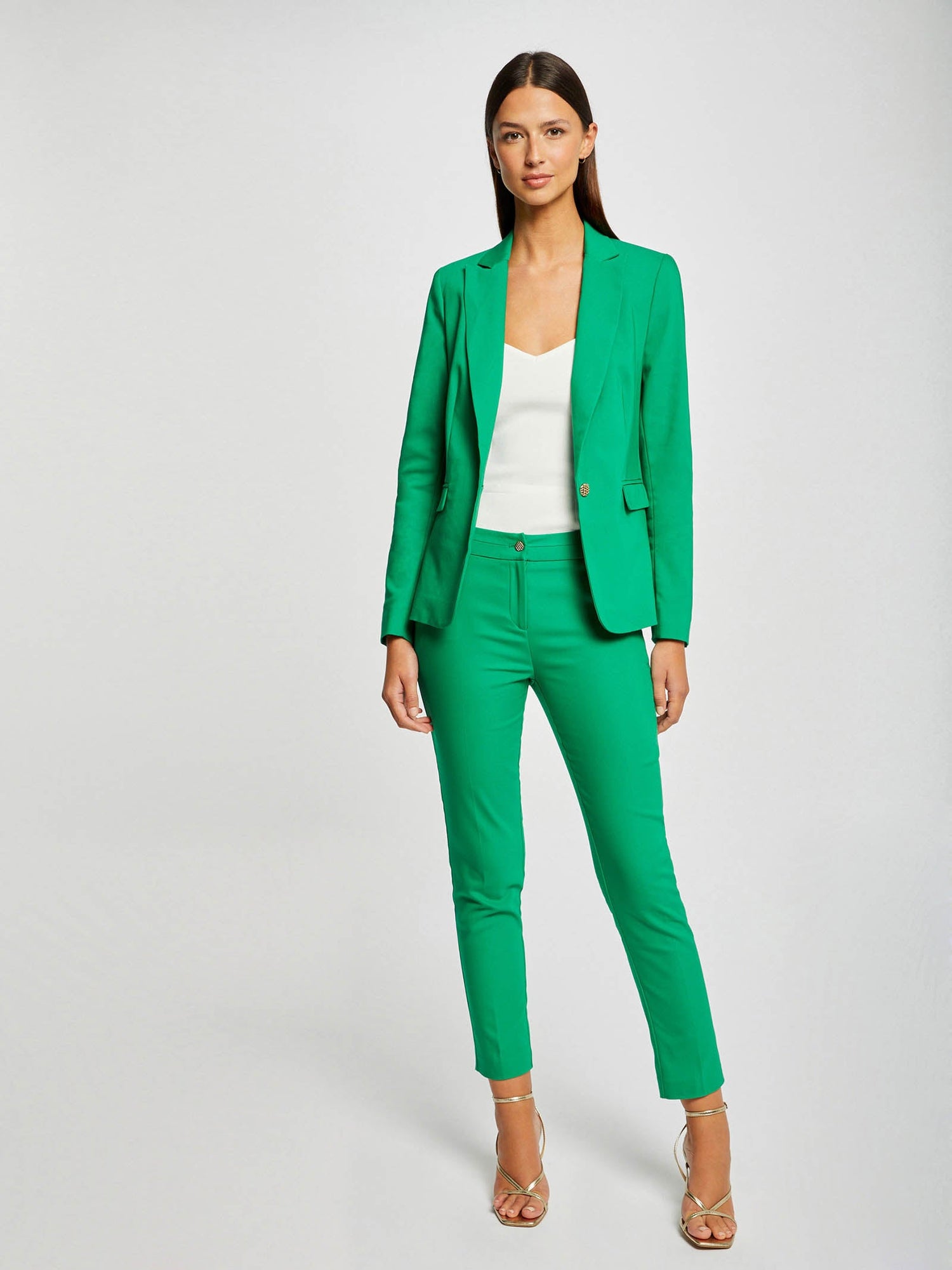 Morgan de toi pantalone verde - Premium PANTALONI from MORGAN DE TOI - Just €59! Shop now at Amaltea