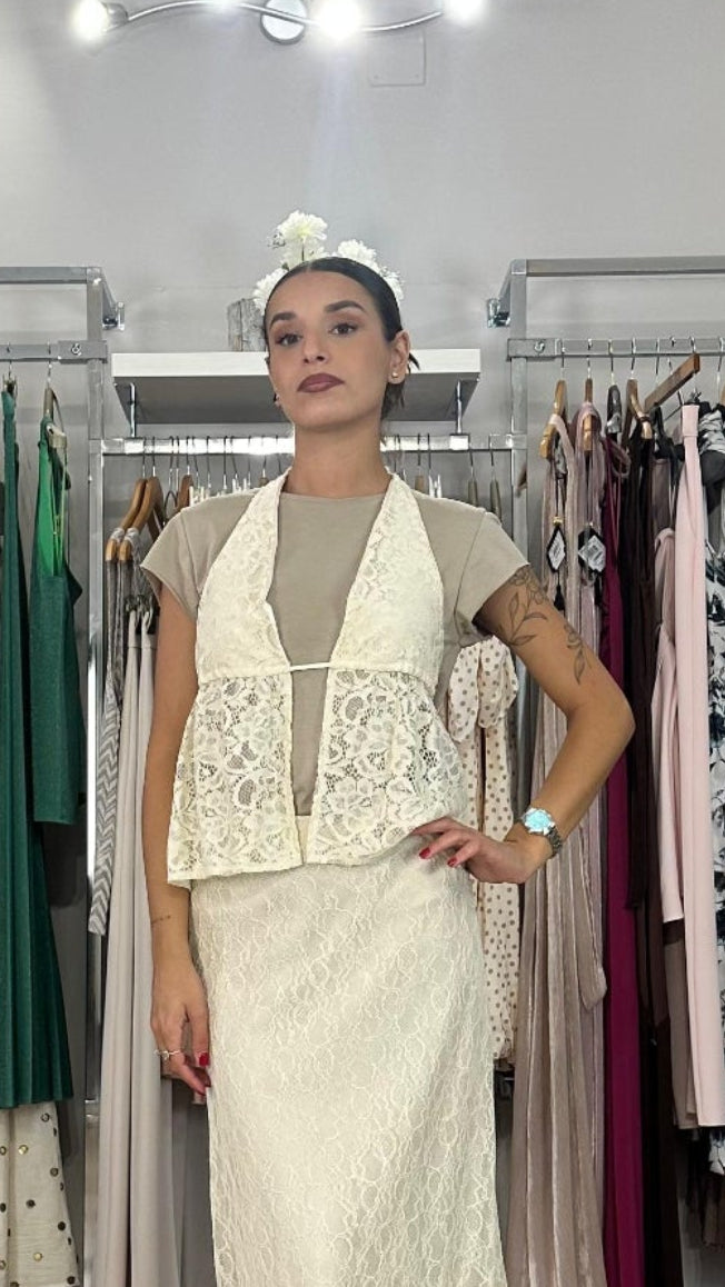 Have one t-shirt con pizzo - TFW-Q072