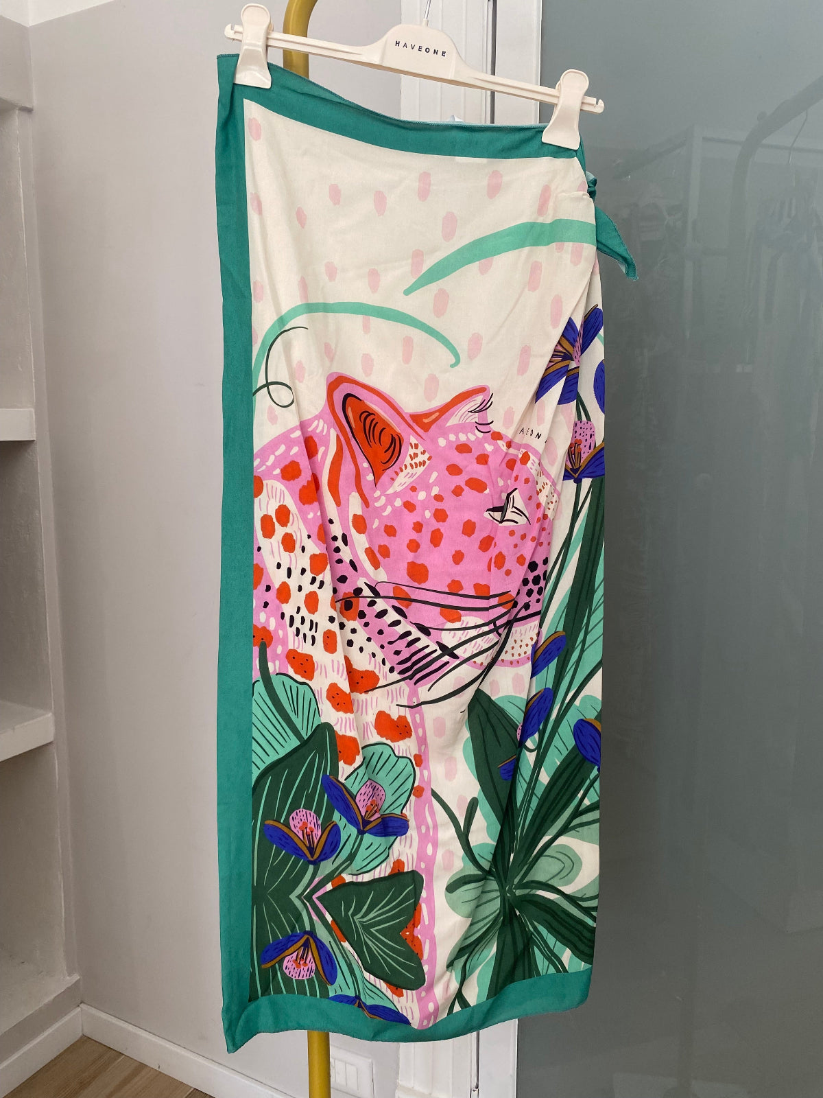 Haveone gonna midi pareo tigre - GVS-Q255