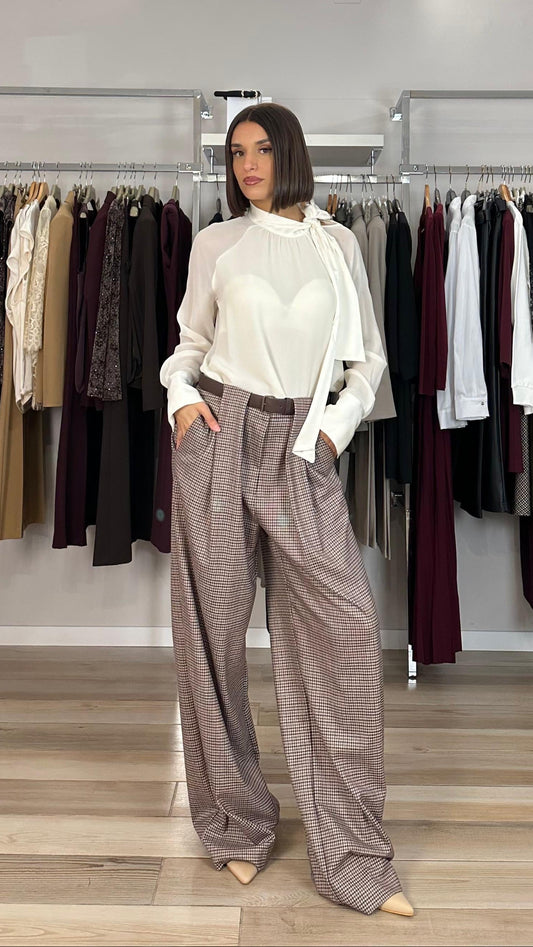 Haveone pantalone a quadretti