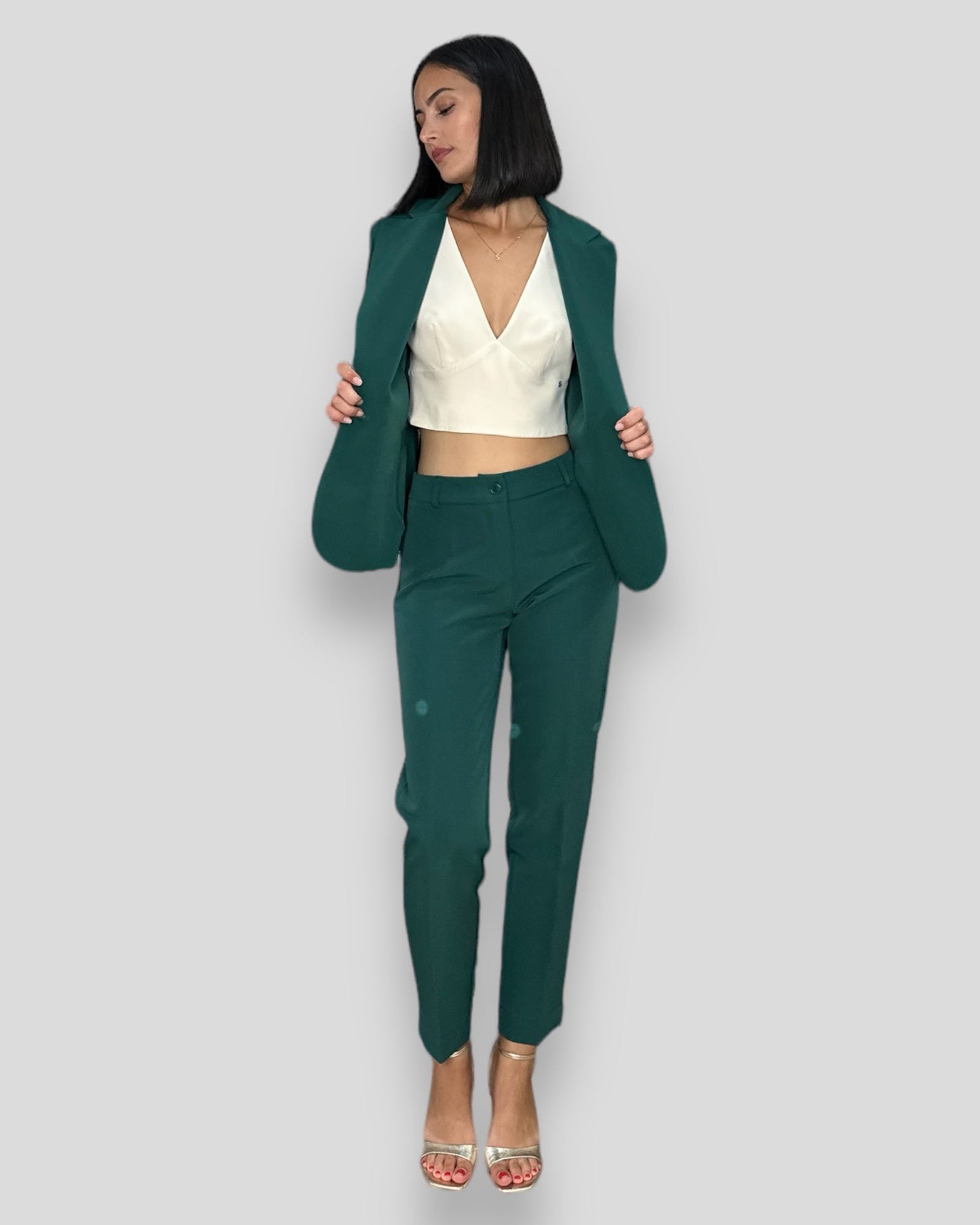 Maryley giacca monopetto verde - Premium BLAZER from MARYLEY - Just €73! Shop now at Amaltea