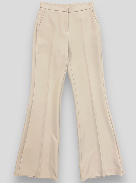 Maryley pantalone a zampa panna - Premium PANTALONI from MARYLEY - Just €66! Shop now at Amaltea