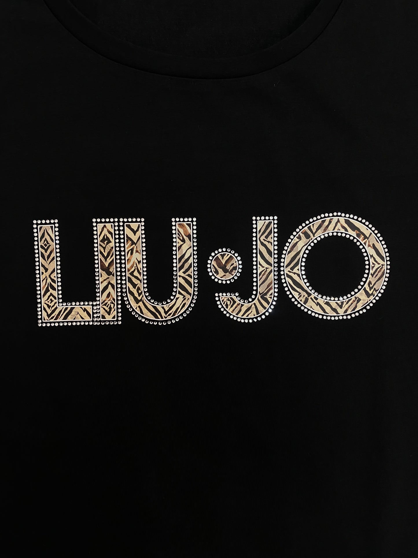 T-shirt Liu Jo logo animalier