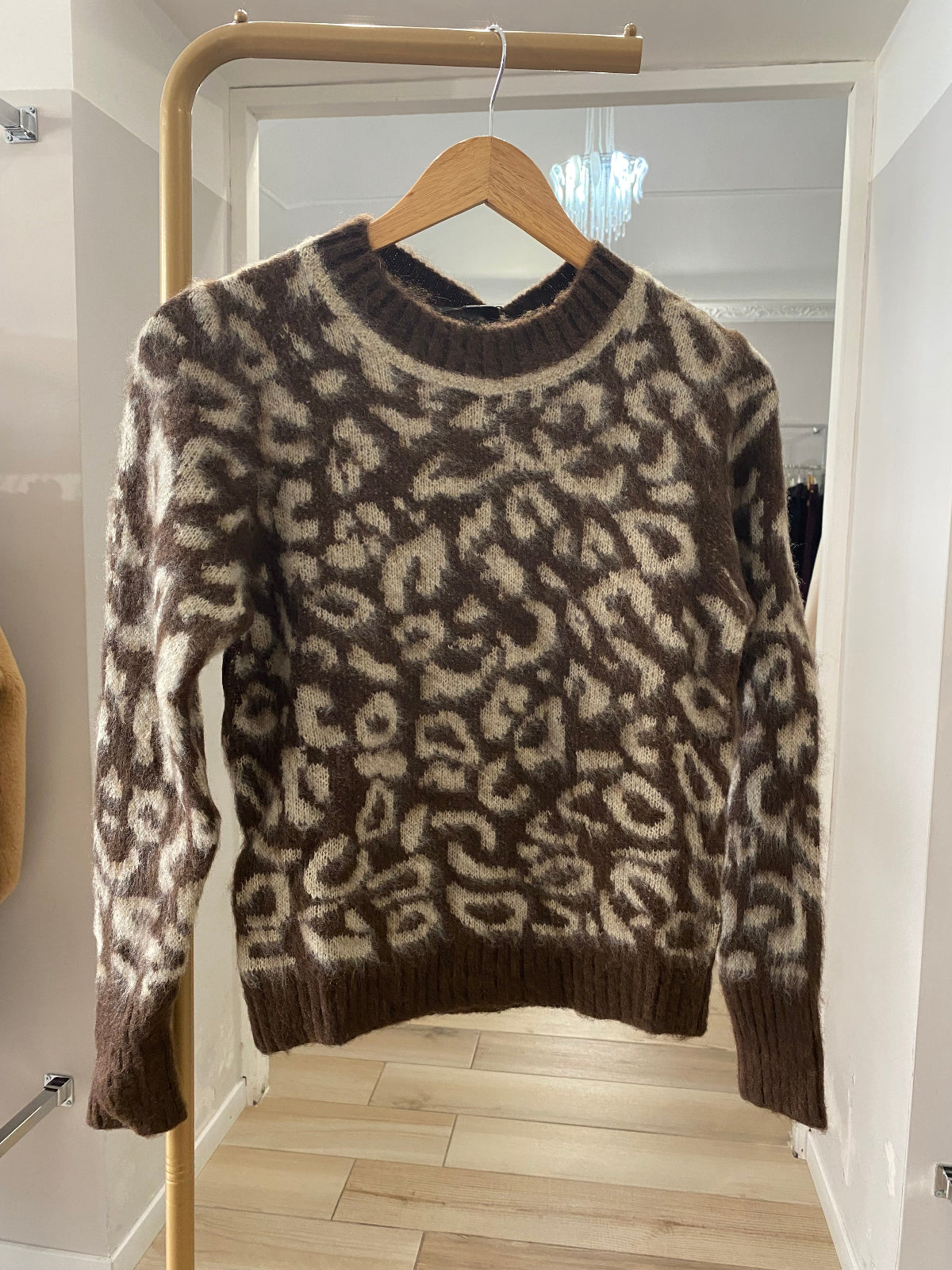 Kocca maglione fantasia frontale