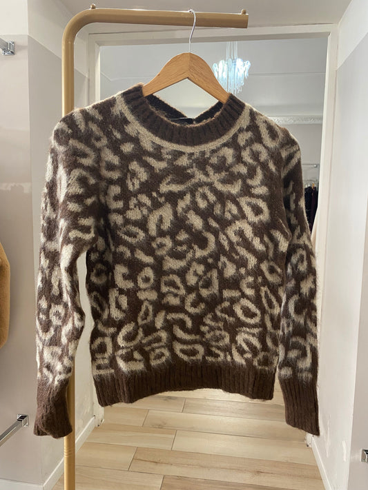 Kocca maglione fantasia frontale