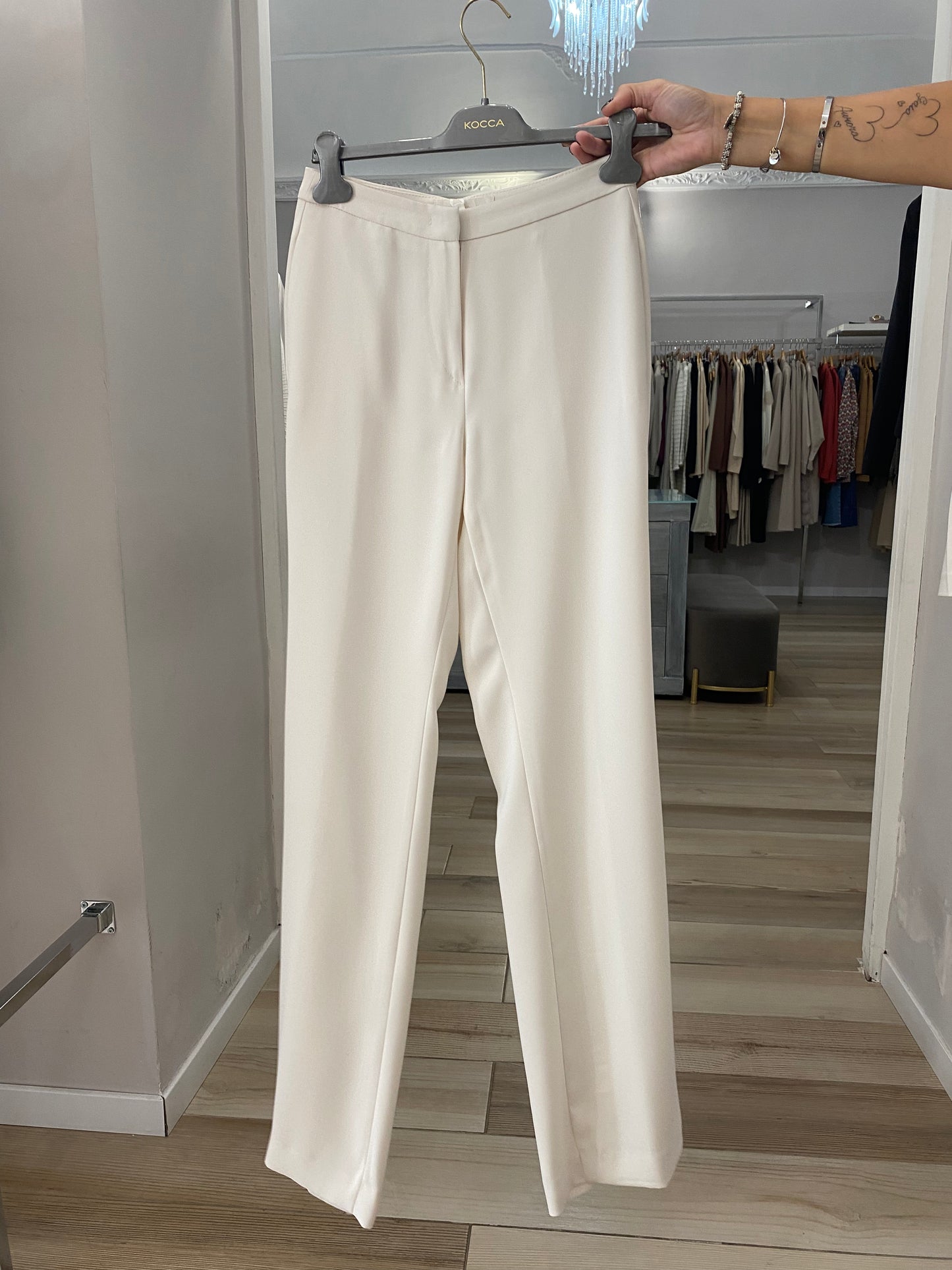 Kocca pantalone crema