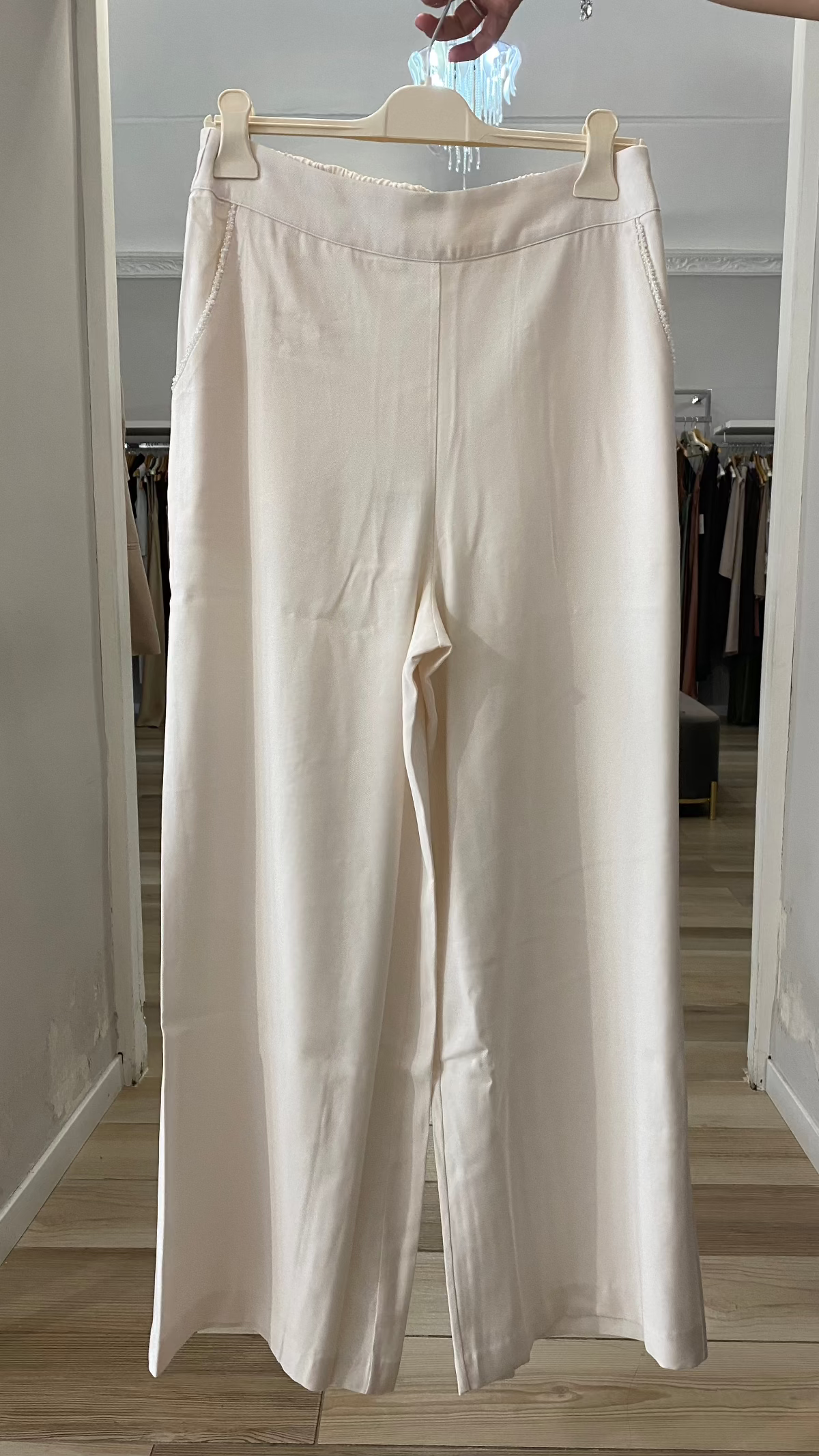 Kocca pantalone panna frontale