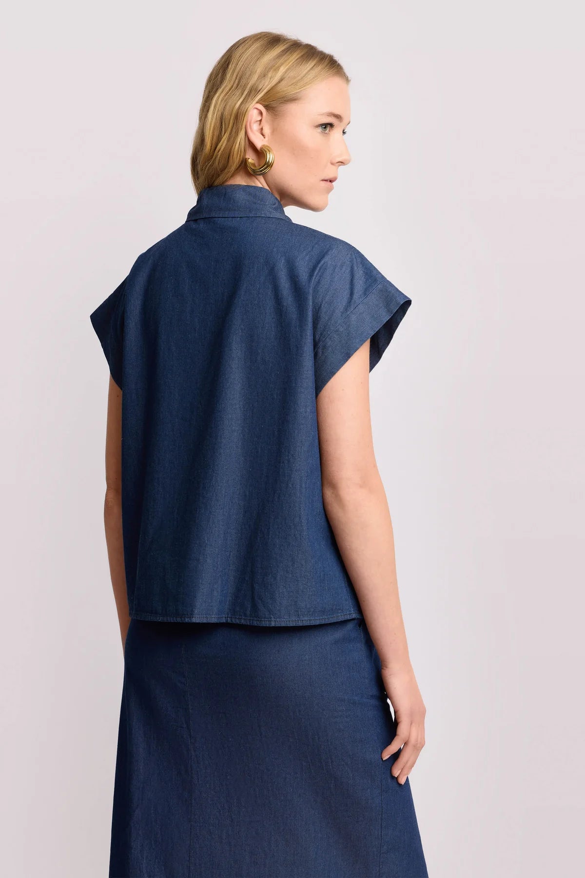 Koccacamiciainchambrayretro