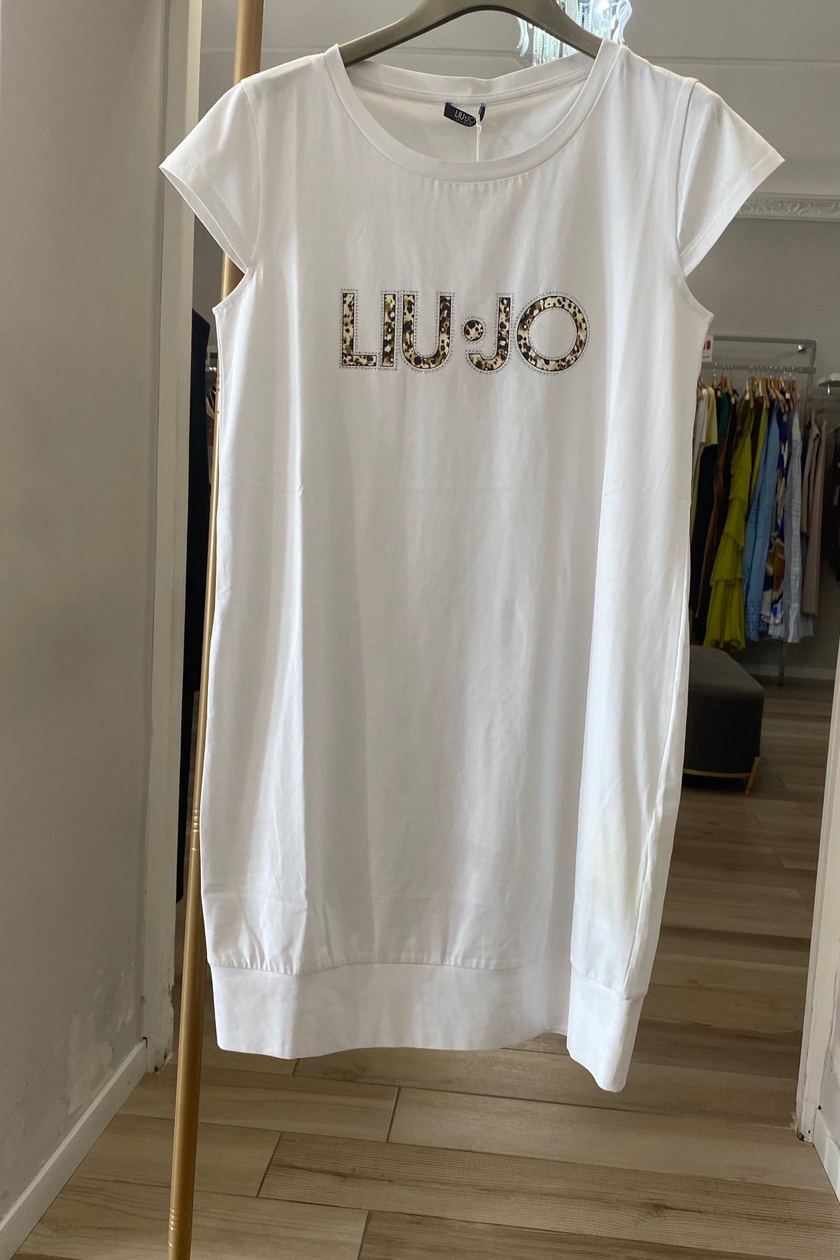 Liu Jo abito in jersey con logo