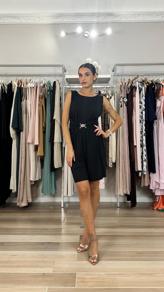 Liu Jo tutina nera frontale