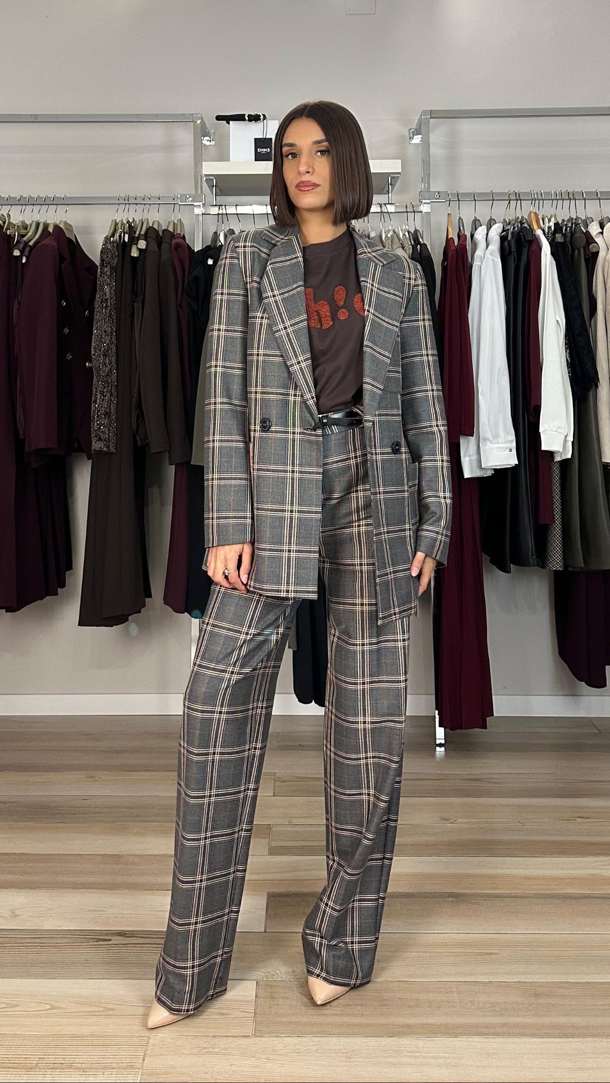 Maryley giacca a quadri