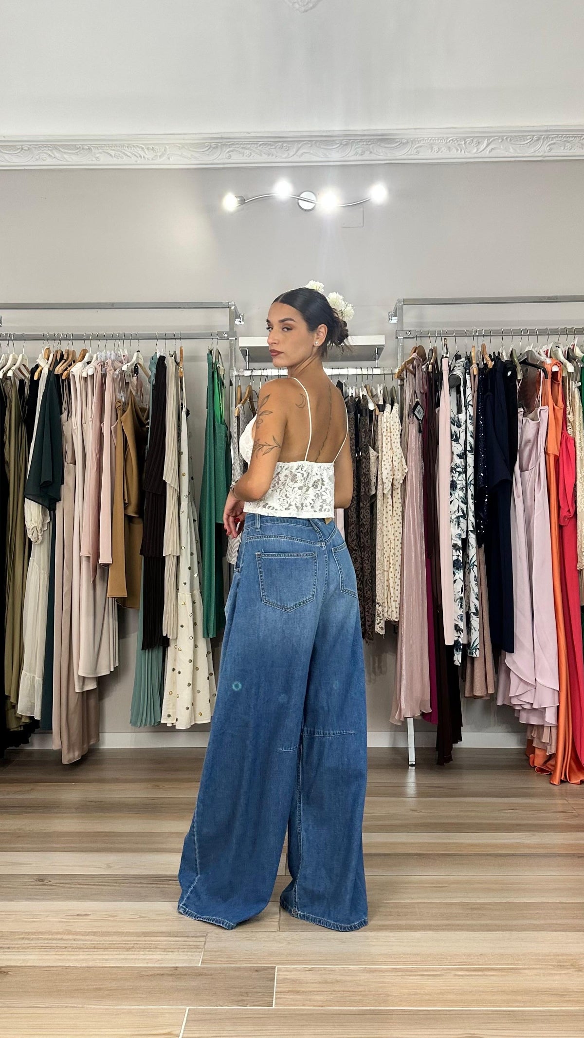 Maryley jeans barrel - 26EB892 retro
