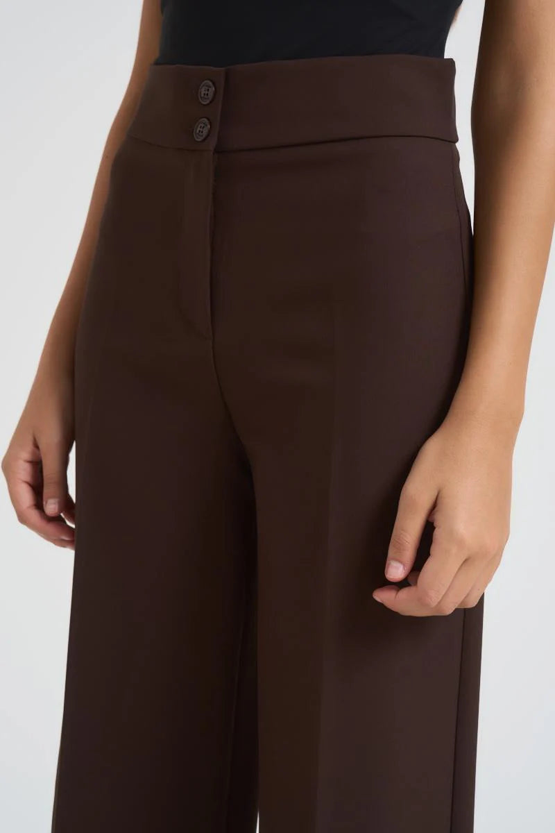 Maryleypantalonepalazzomarronedettaglio