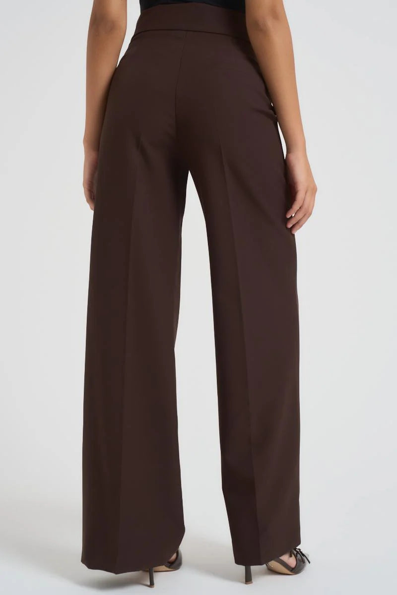 Maryleypantalonepalazzomarroneretro