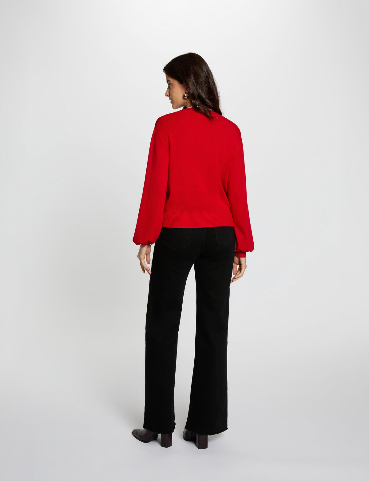 Morgandetoicardiganrossoretro