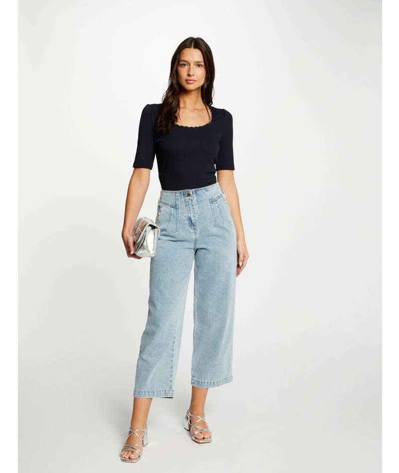 Morgan de toi jeans cropped