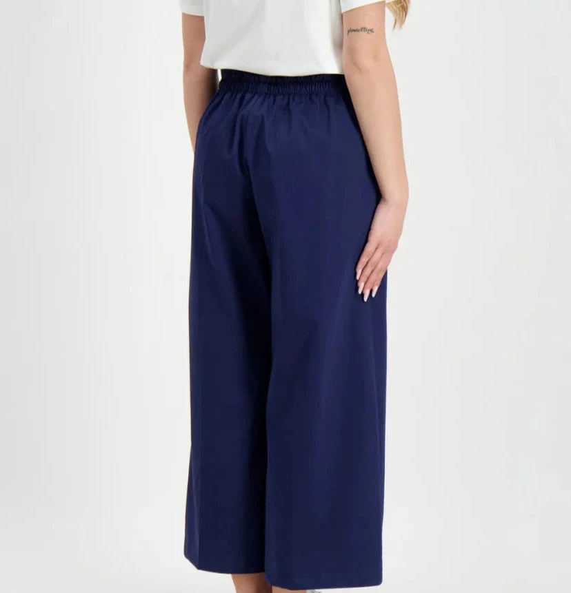 Pantalone Emme Marella blu retro