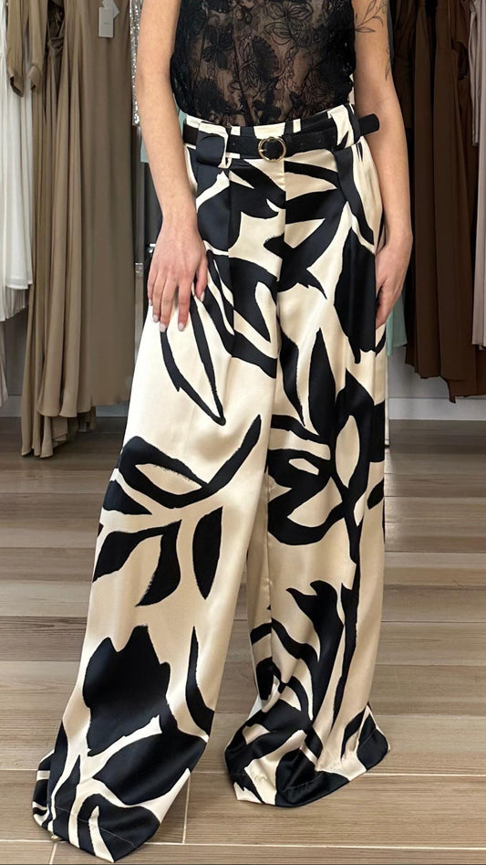 Pantalone Kocca a fantasia dettaglio