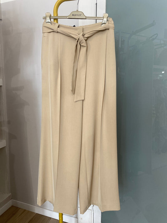 Pantalone Maryley fluido beige
