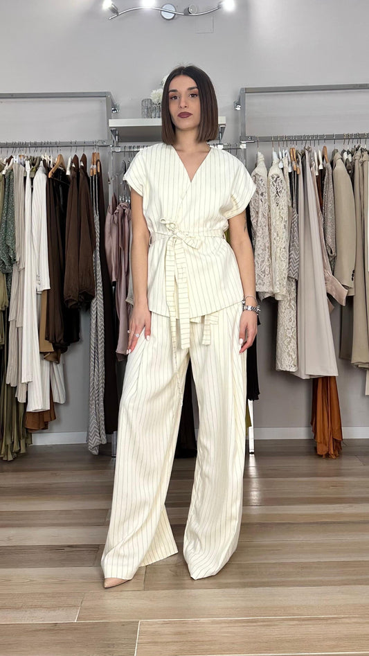 Pantalone gessato Souvenir