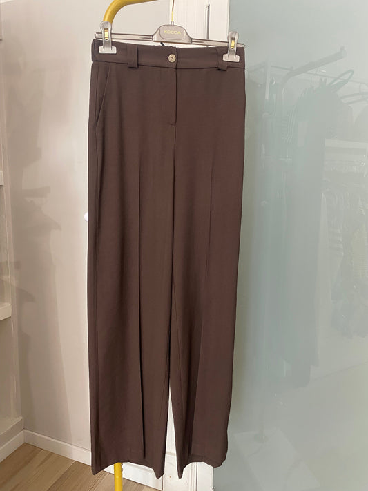 Pantalone palazzo Maryley marrone