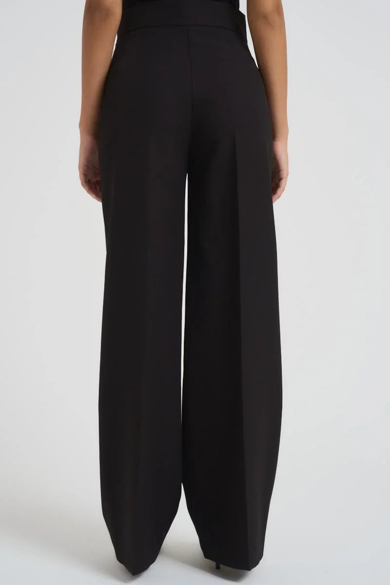 Pantalone palazzo Maryley nero retro