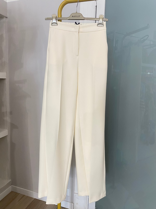 Pantalone palazzo Maryley panna