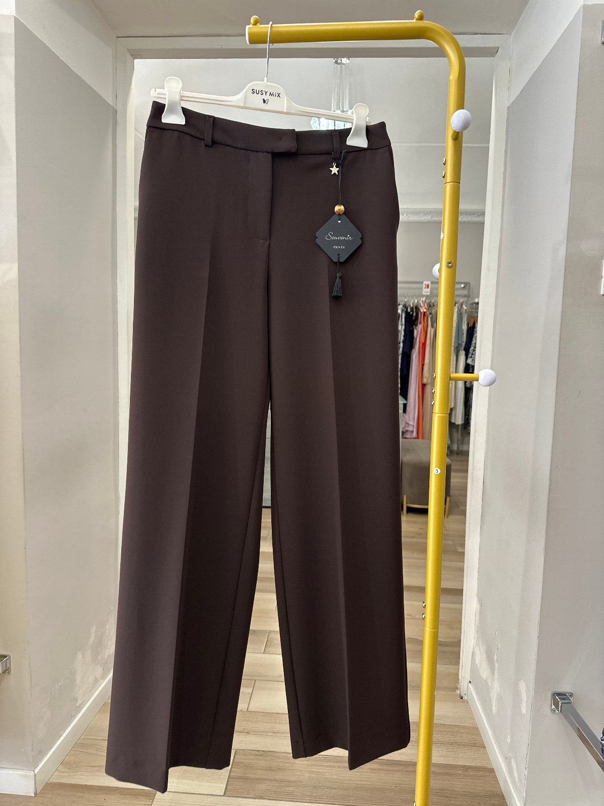 Pantaloni Souvenir marroni
