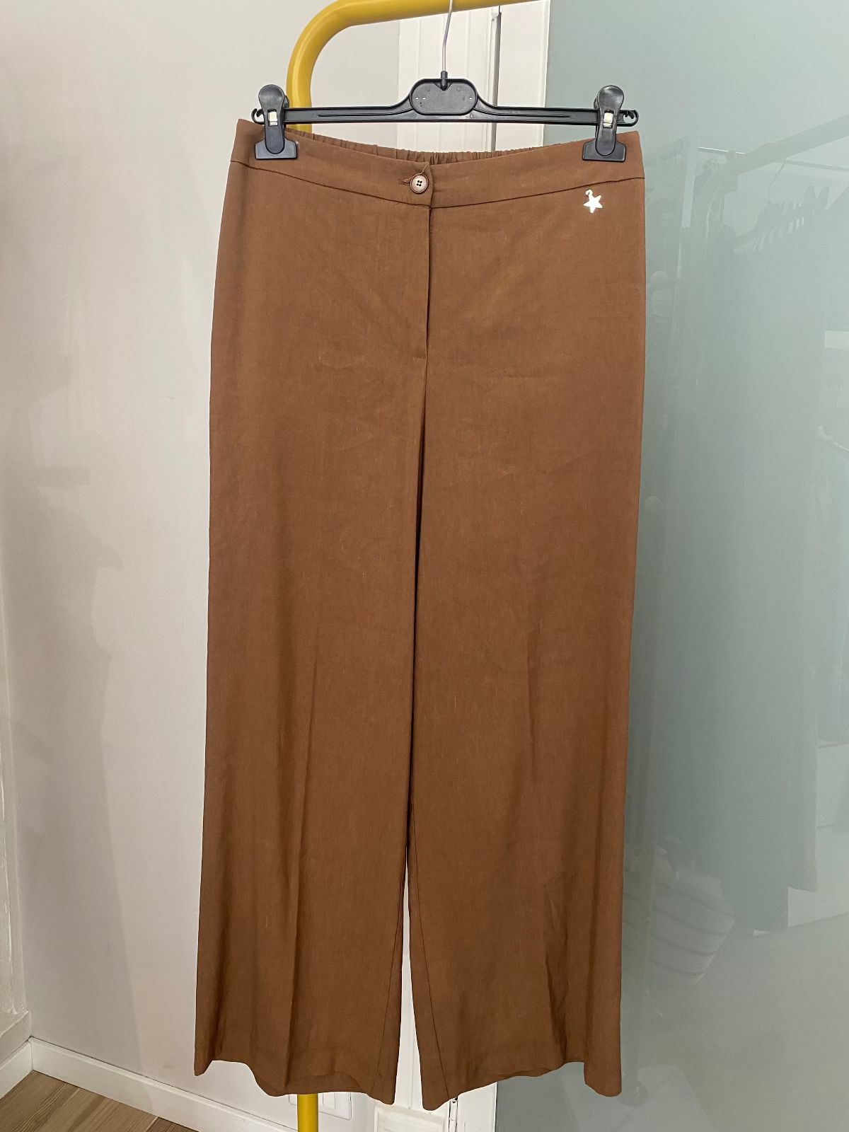 Souvenir pantalone viscosa e lino