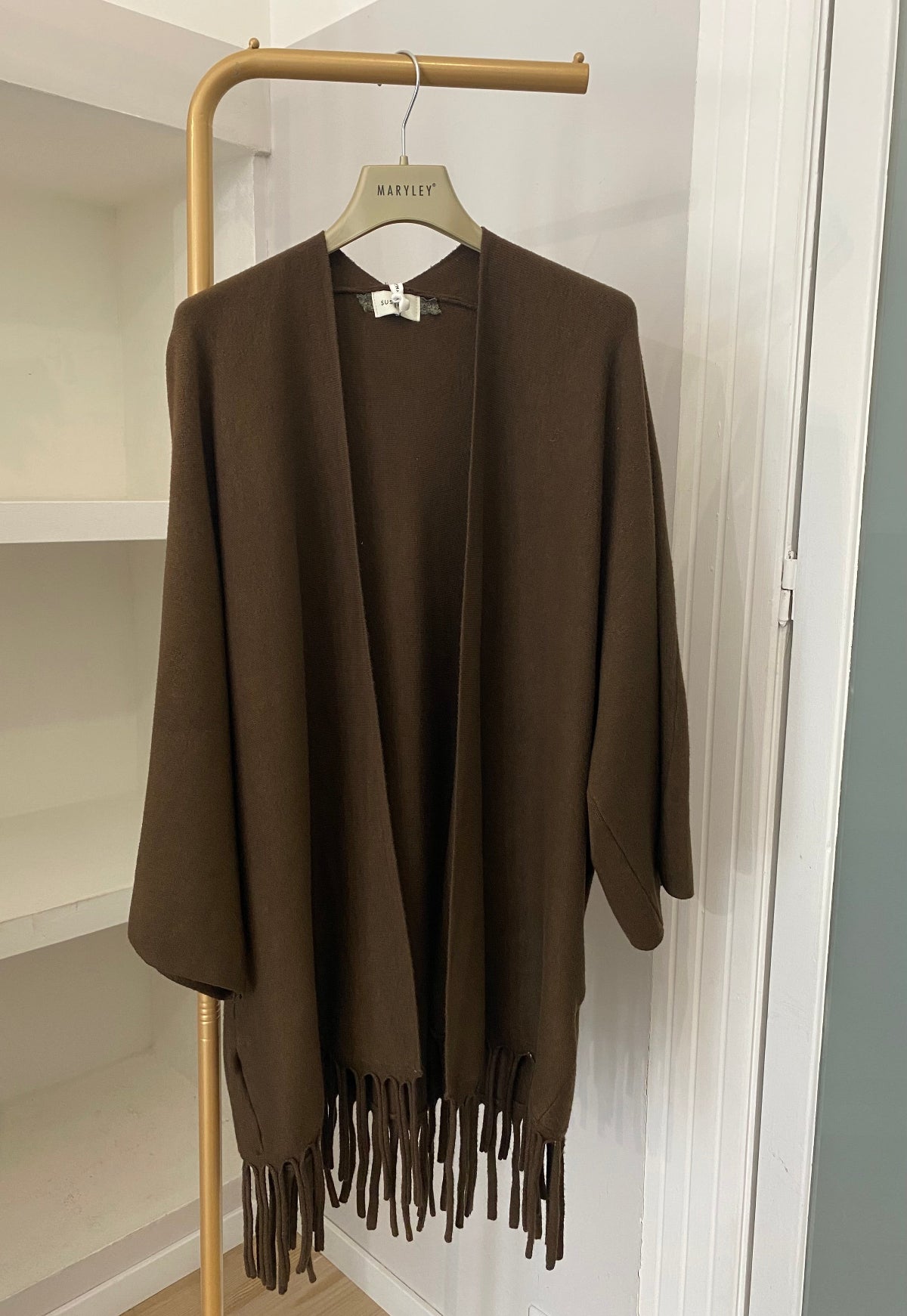 Susy mix kappa con frange marrone