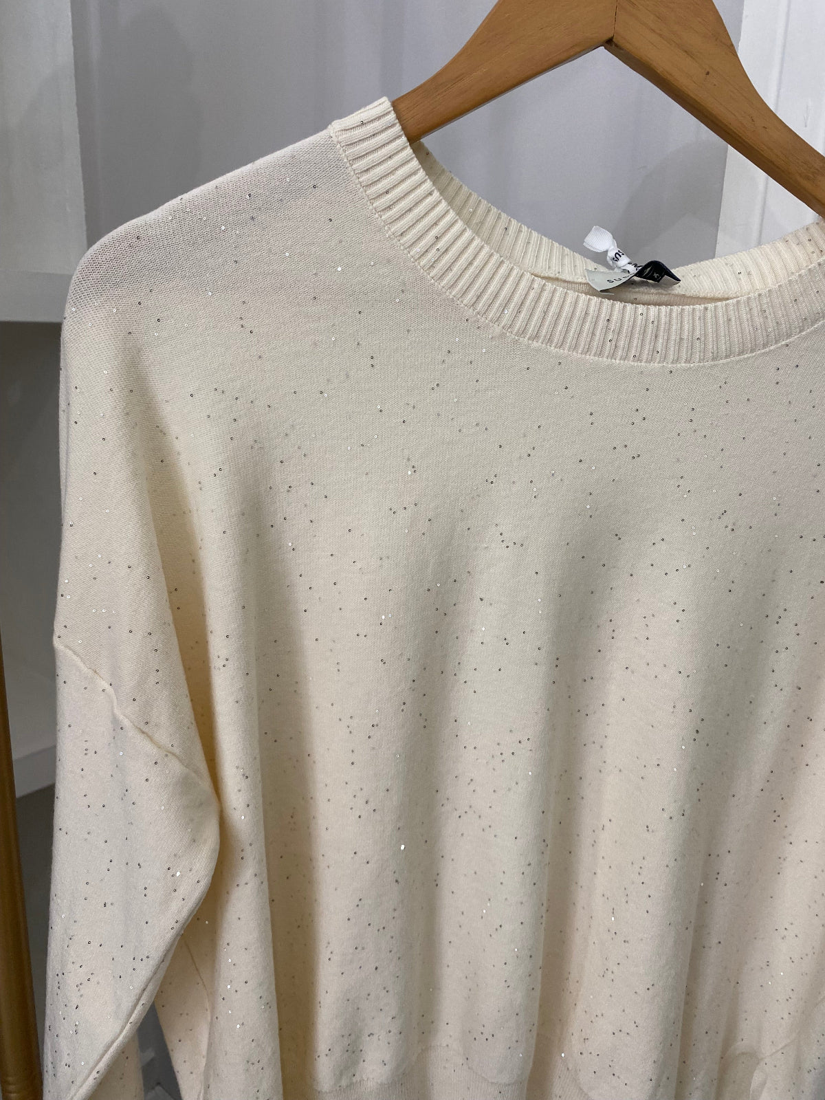 Susy mix maglioncino in lurex dettaglio