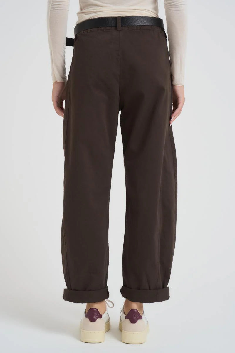 Susy_mix_pantalone_balloon_marrone_retro